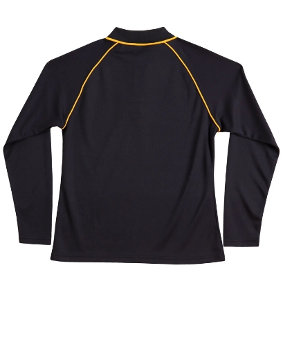 Picture of Winning Spirit, Ladies Cooldry Raglan L/S Polo